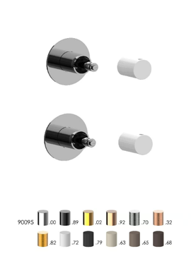 TOLOMEO 83736S - Recessed thermostatic shower mixer by Rubinetterie Frattini - view 3